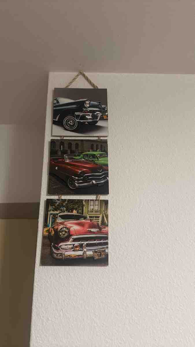 Poster & Bilder: Wandbilder Oldtimer 3er Set – Gebraucht aus Suhr von meh_787n