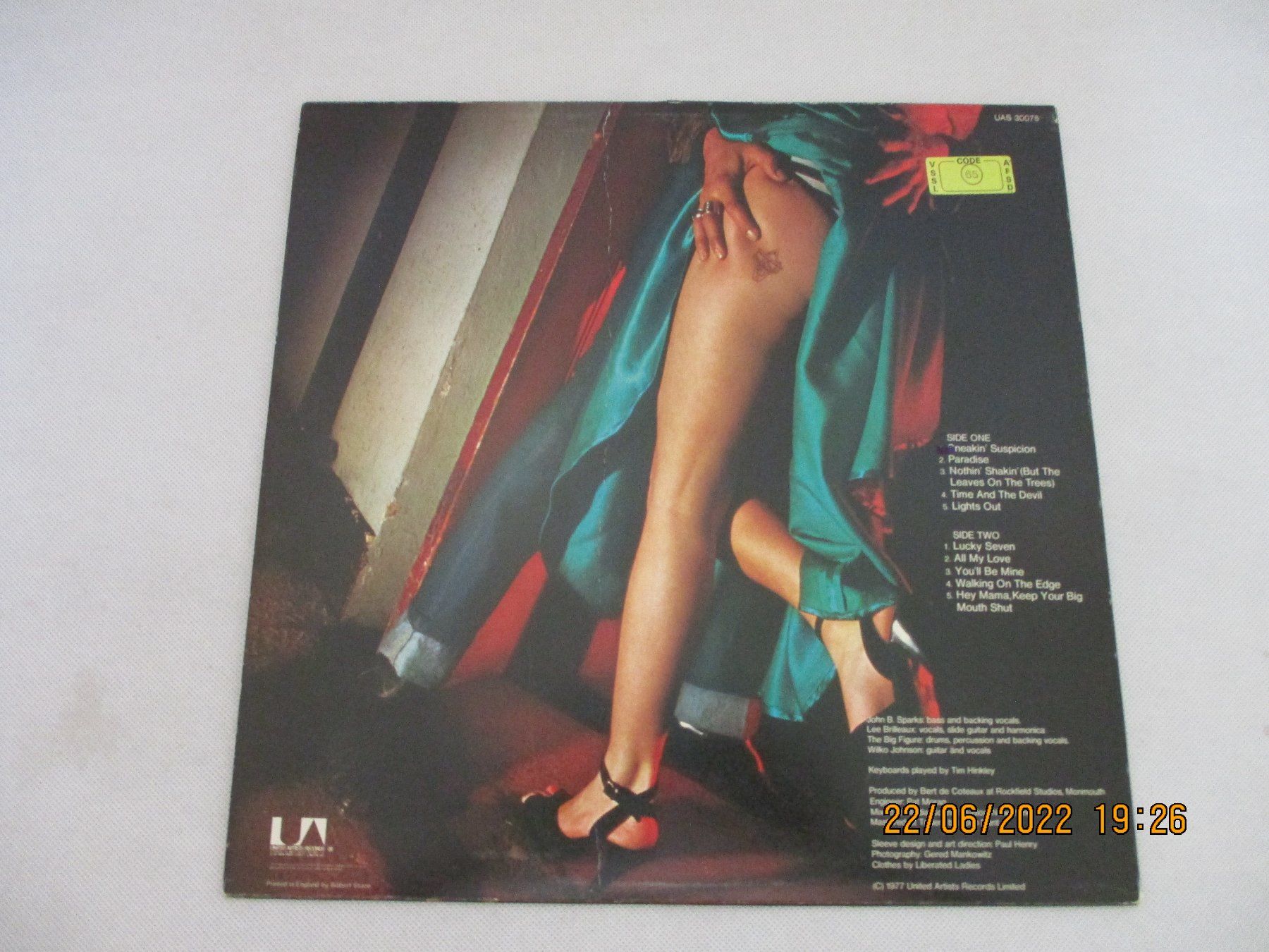 Schallplatten: Dr. Feelgood – Sneakin' Suspicion – Gebraucht aus Liestal von Disc-Point 1