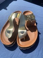 Varese Sandalen Gold, neu, Gr. 38, Sommer-Look, Top!