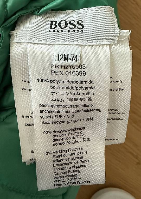 Hugo Boss Sonstige Kleidung: Boss Daunenweste Gr. 74 (12M) – Neu (gemäss Beschreibung) aus Sargans von jenabek 3