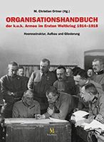 BUCH ORGANISATIONSHANDBUCH DER KUK ARMEE ERSTEN WELTKRIEG