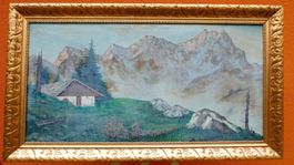 Ölgemälde Lèon Gantner 1930