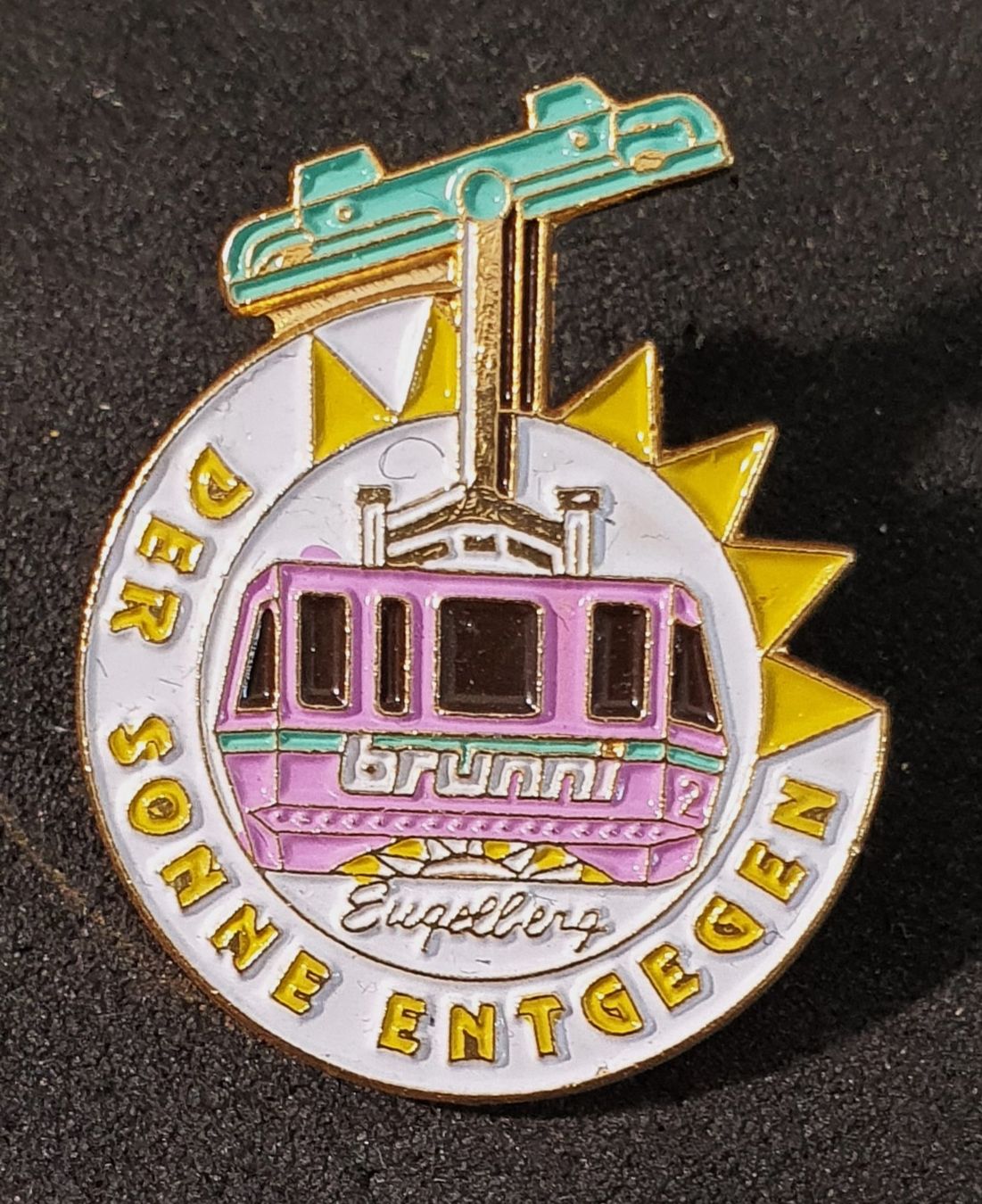 Placchette & Badge: CC875 - Pin Gondel Engelberg brunni – Usato da Reinach BL venduto da Boston-Verkauf