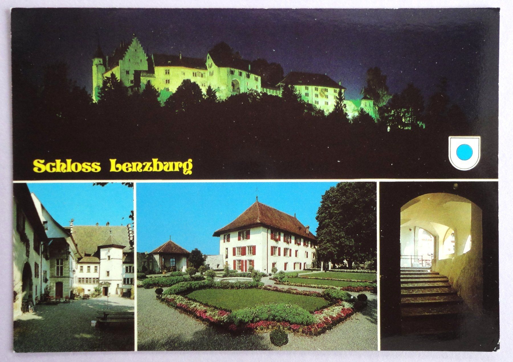 Cartoline postali: Schloss Lenzburg – Usato da Fétigny venduto da Billy2miny