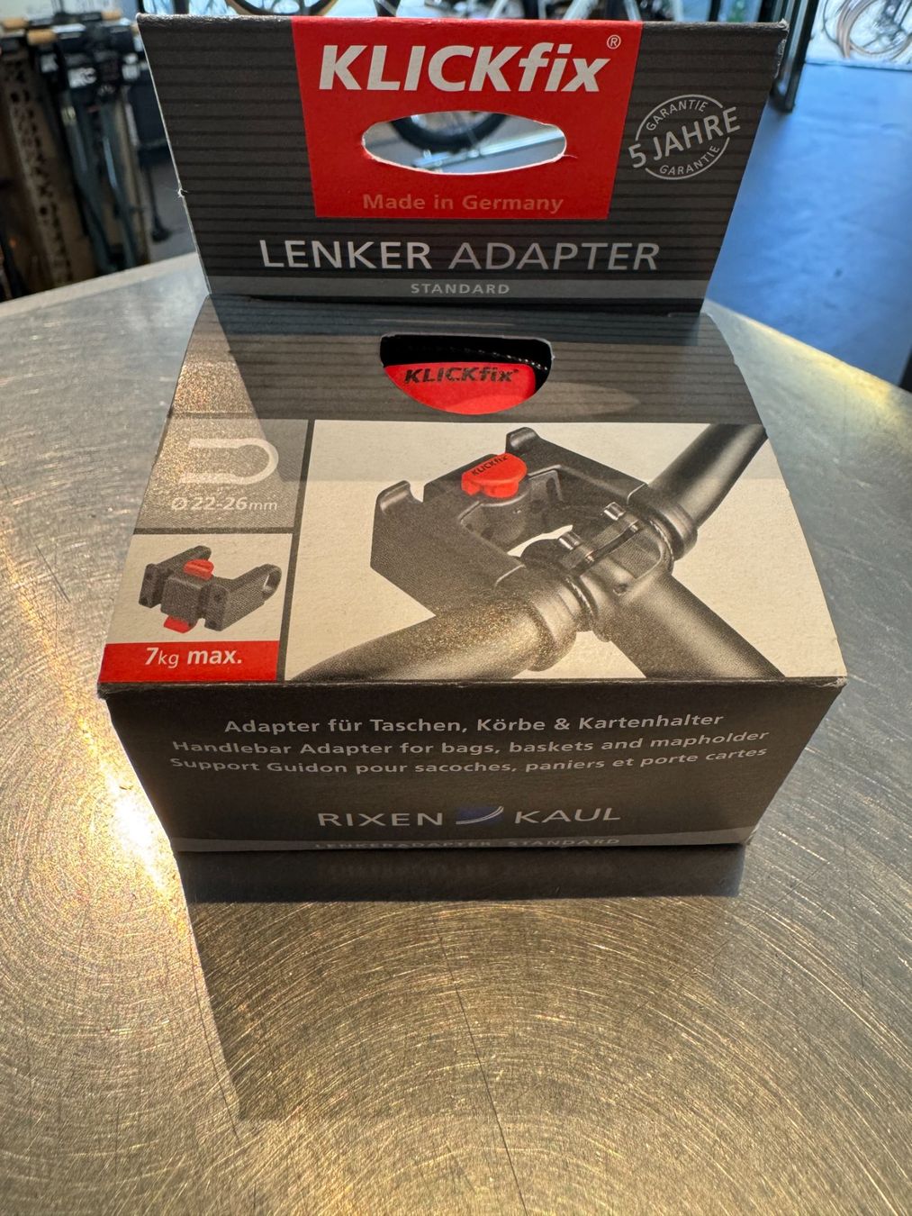 Pièces détachées: Halter KLICKfix Lenkerhalter – Neuf avec emballage d'origine à Zürich par Velofabrik01