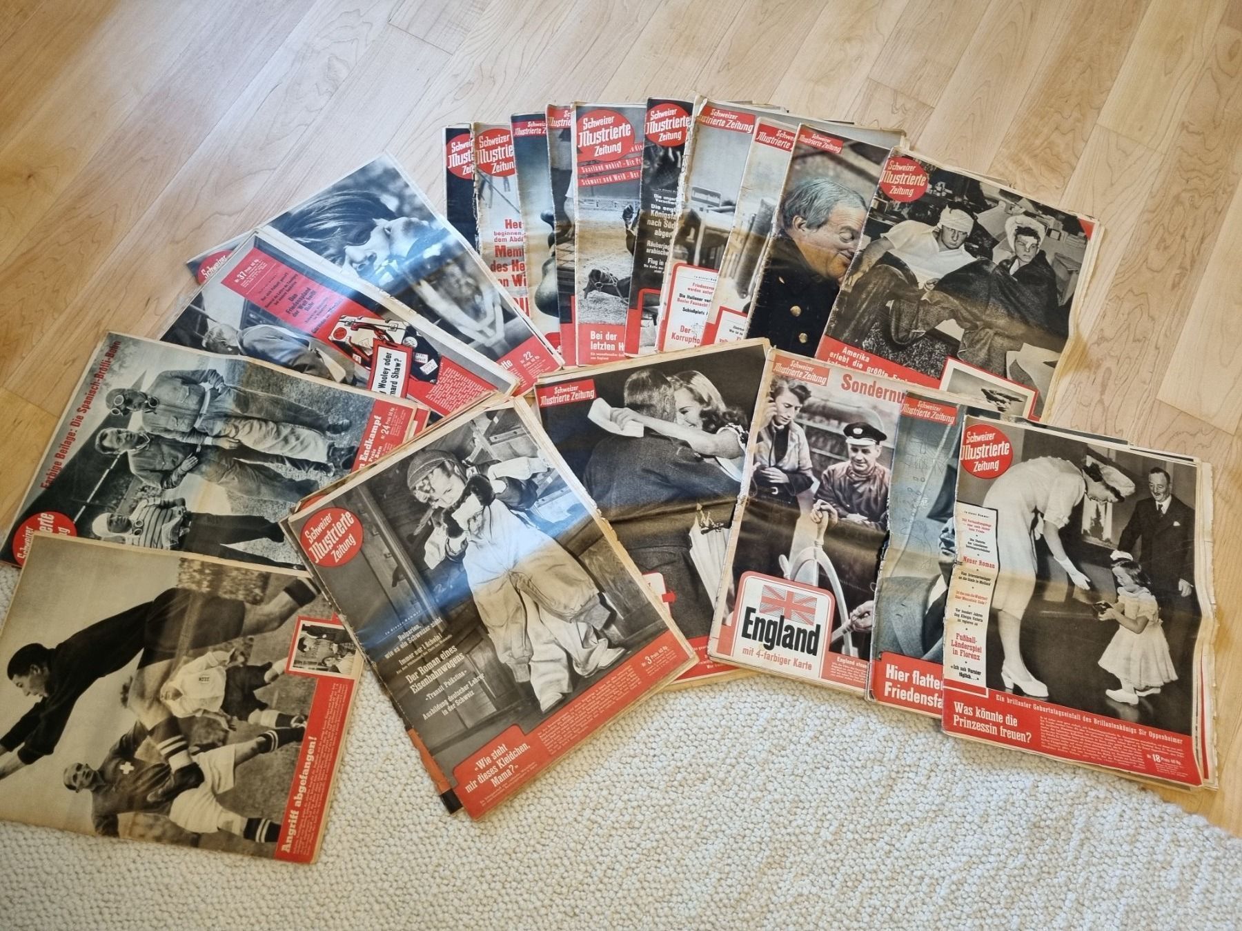 Riviste & Magazine: SCHWEIZER iIllusrierte 1947 – Usato da Oberägeri venduto da Calimero048