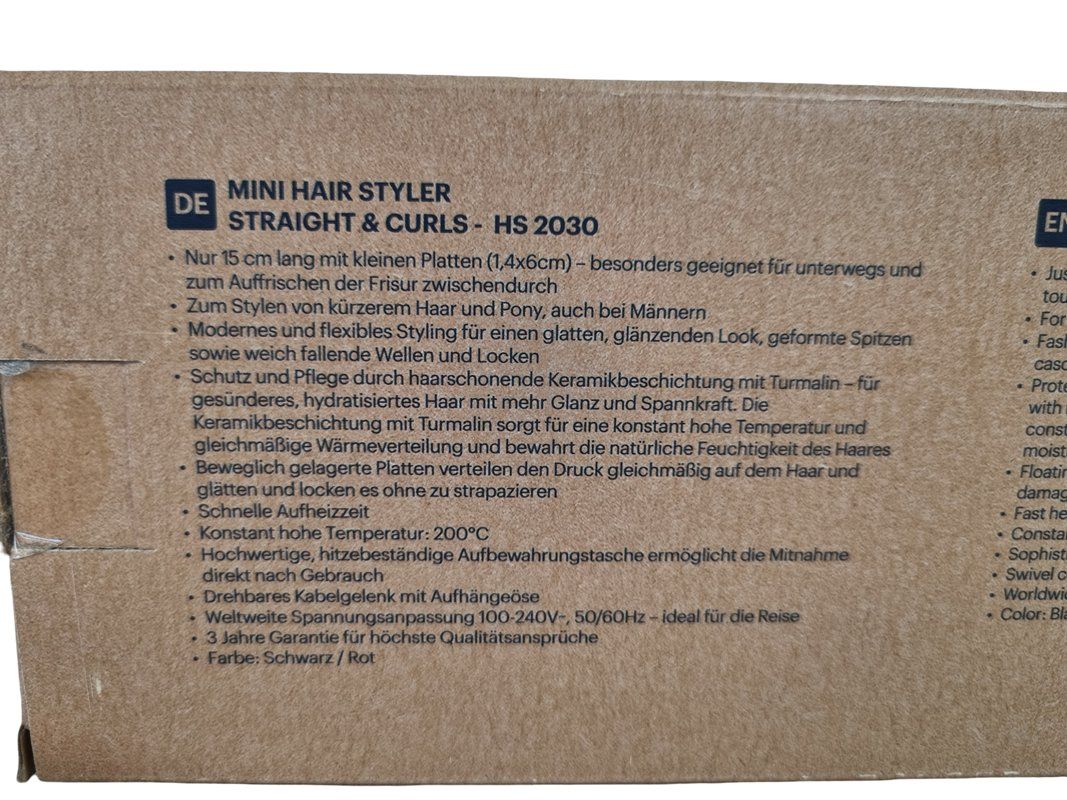 Grundig Piastre & Arricciacapelli: GRUNDIG Mini-Glätteisen HS 2030 – Nuovo (secondo la descrizione) da Wangen b. Olten venduto da Restwert_Wangen 4
