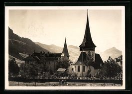 AK Rougemont, Le Château et l'Eglise