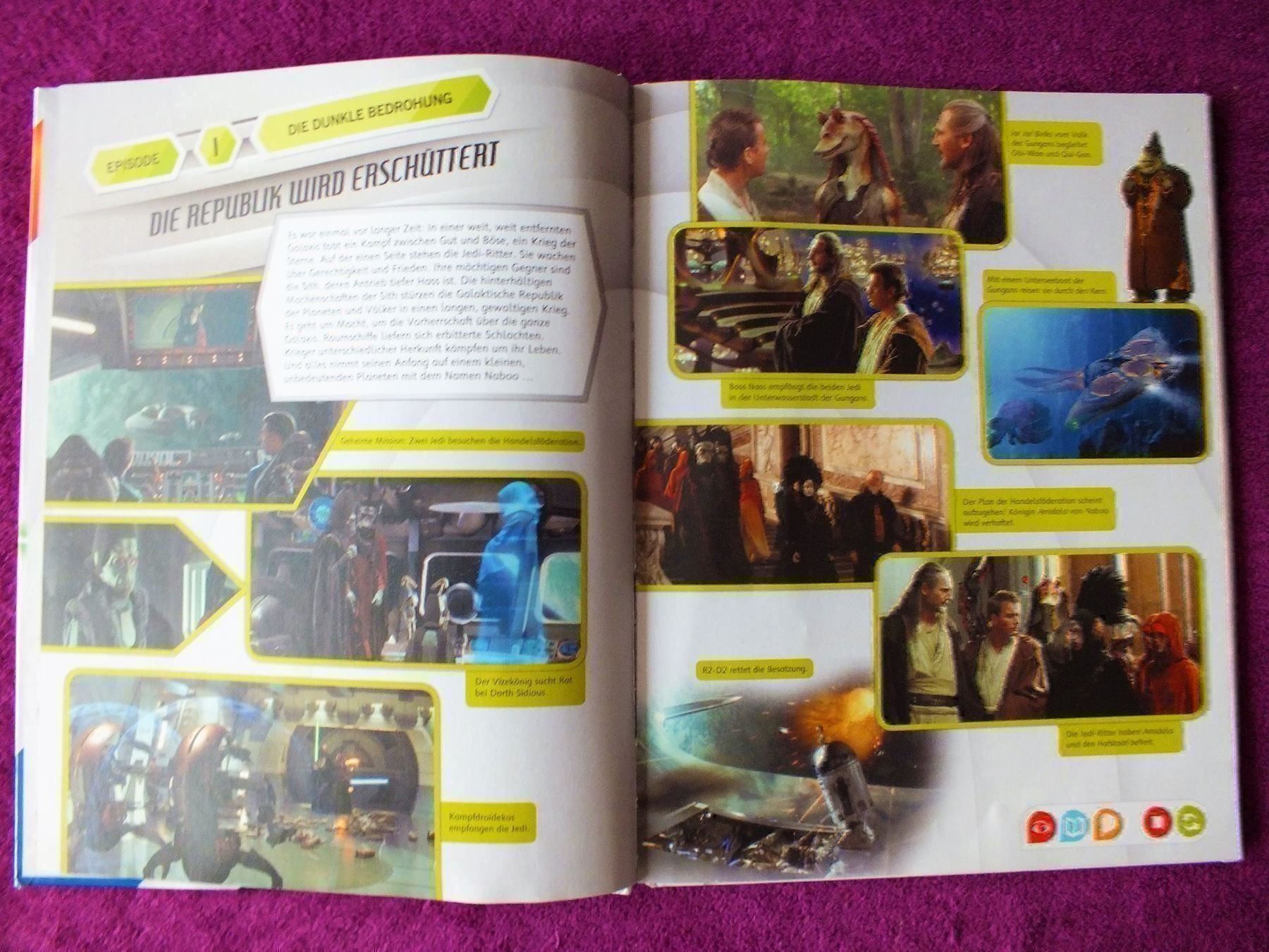 Libri: tiptoi Buch - STAR WARS EPISODE I-VI – Usato da Müllheim Dorf venduto da Seeeule01 3