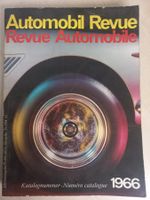 Oldtimer Automobil Revue Automobile AR Katalog 66 / 1966