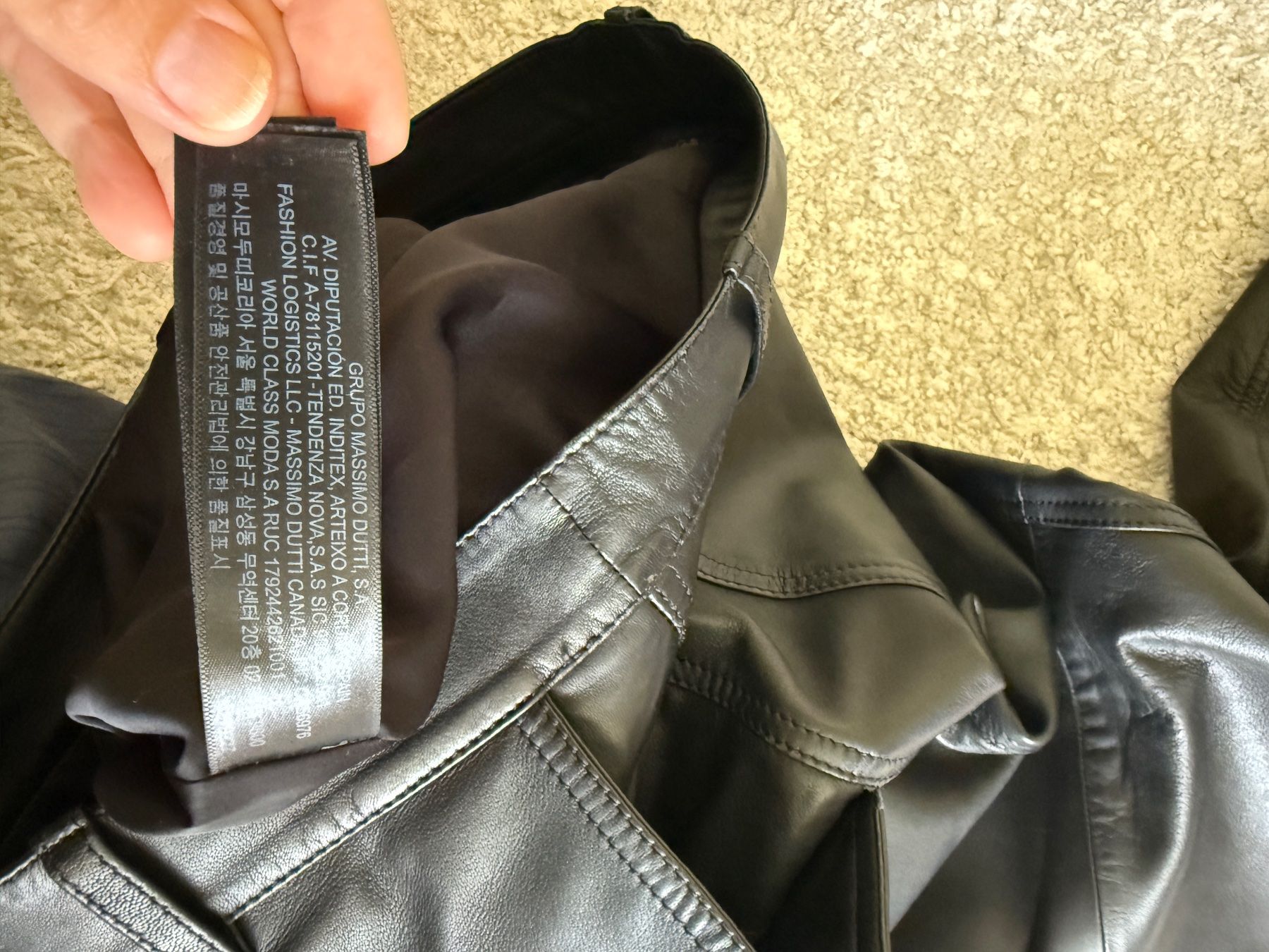 Massimo Dutti Pantaloni: Lederhose Massimo Dutti – Usato da Küsnacht ZH venduto da nat_m97w 3