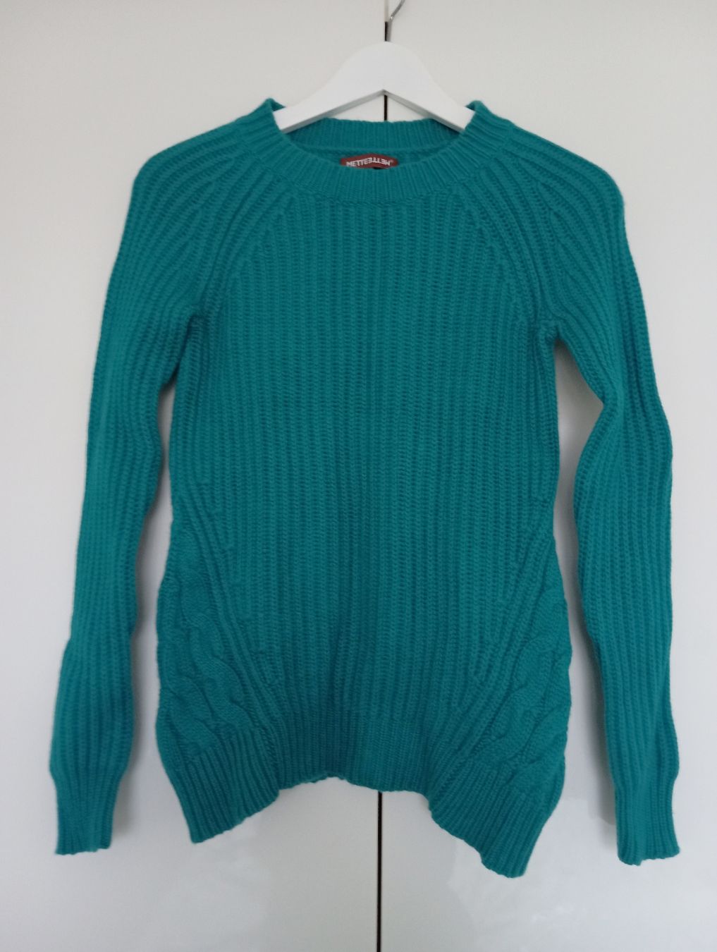 Pulls & Sweat-shirts: Türkiser Kaschmirpullover – Grösse S – D'occasion à Romanshorn par mololo 4