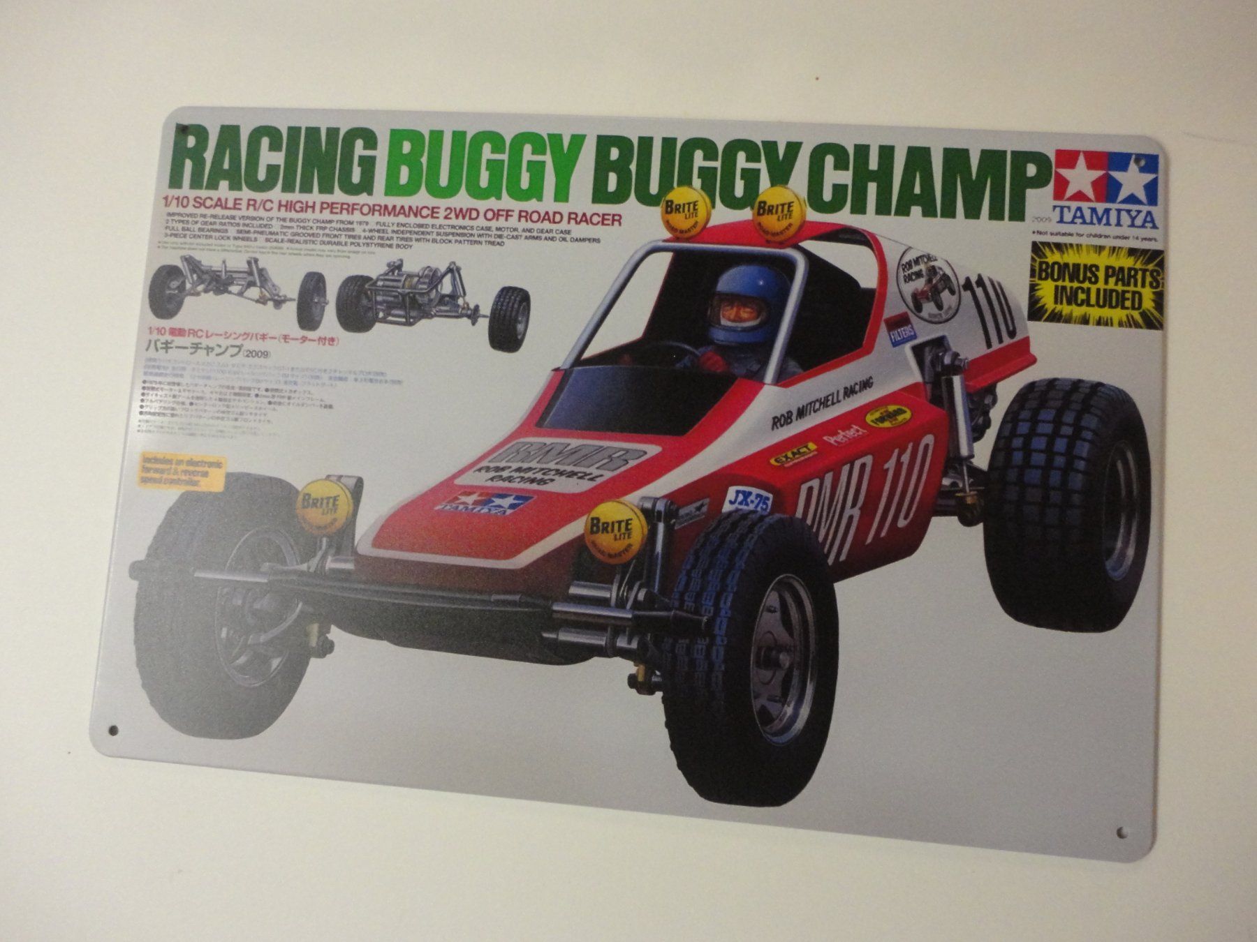 RC Modellbau: Blechschild, cooler Hingucker! Retro! – Neu und originalverpackt aus Horgen von RcModell 3