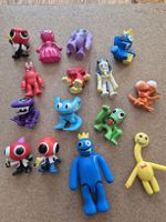 Figuren Set Rainbow Friends, 15 Stueck, Spielzeug