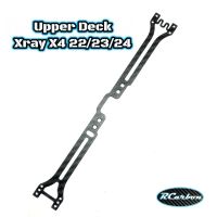 CARBON UPPER DECK FOR XRAY X4 22-23