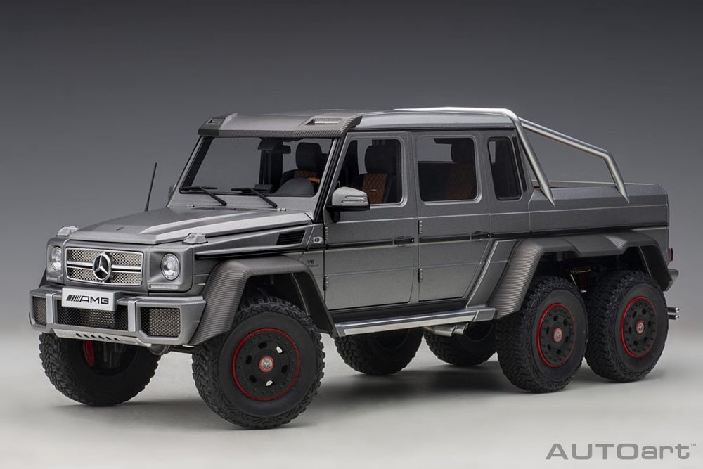 Mercedes-Benz G63 AMG 6×6 (DesignoGrey) 1/18 Autoart NEU OVP (Neu und ...
