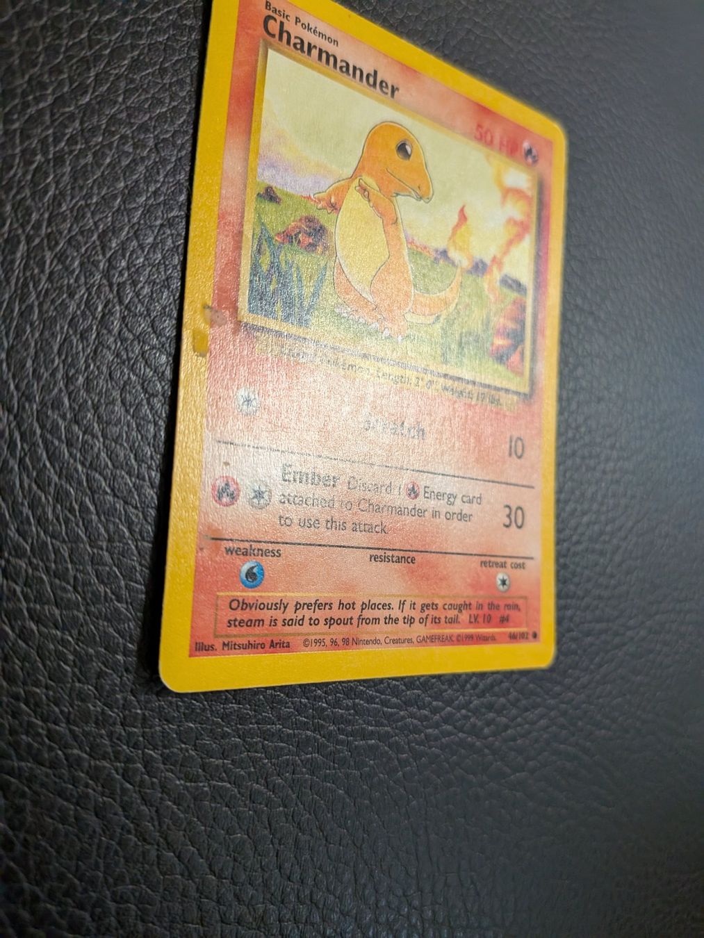 Pokémon Carte collezionabili: 1999 Base Set Charmander 46/102 Ab 1 – Usato da Paradiso venduto da Pkmn10 1