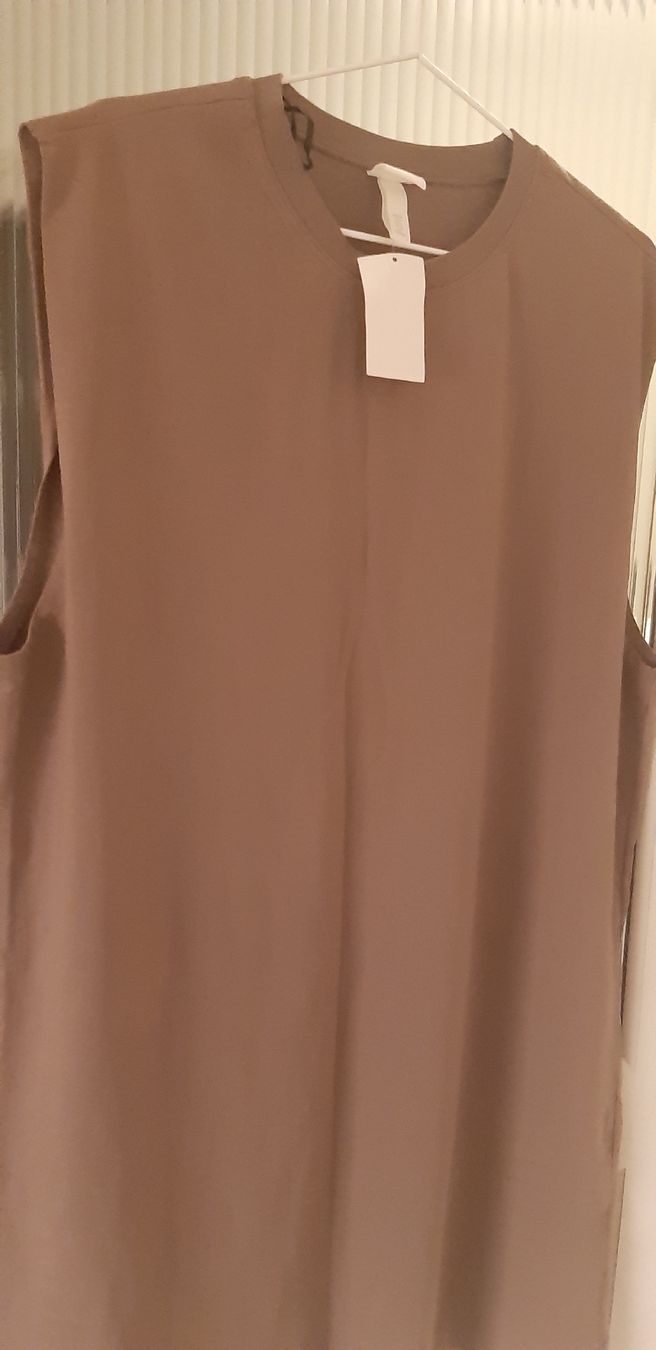 Vestiti: BAUMWOLLE Kleid taupe farbe Gr.M – Nuovo e nell'imballaggio originale da Zürich venduto da Venecia25 5