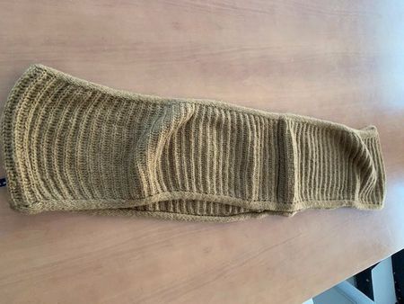 brauner Strick-Schal von Zara Man
