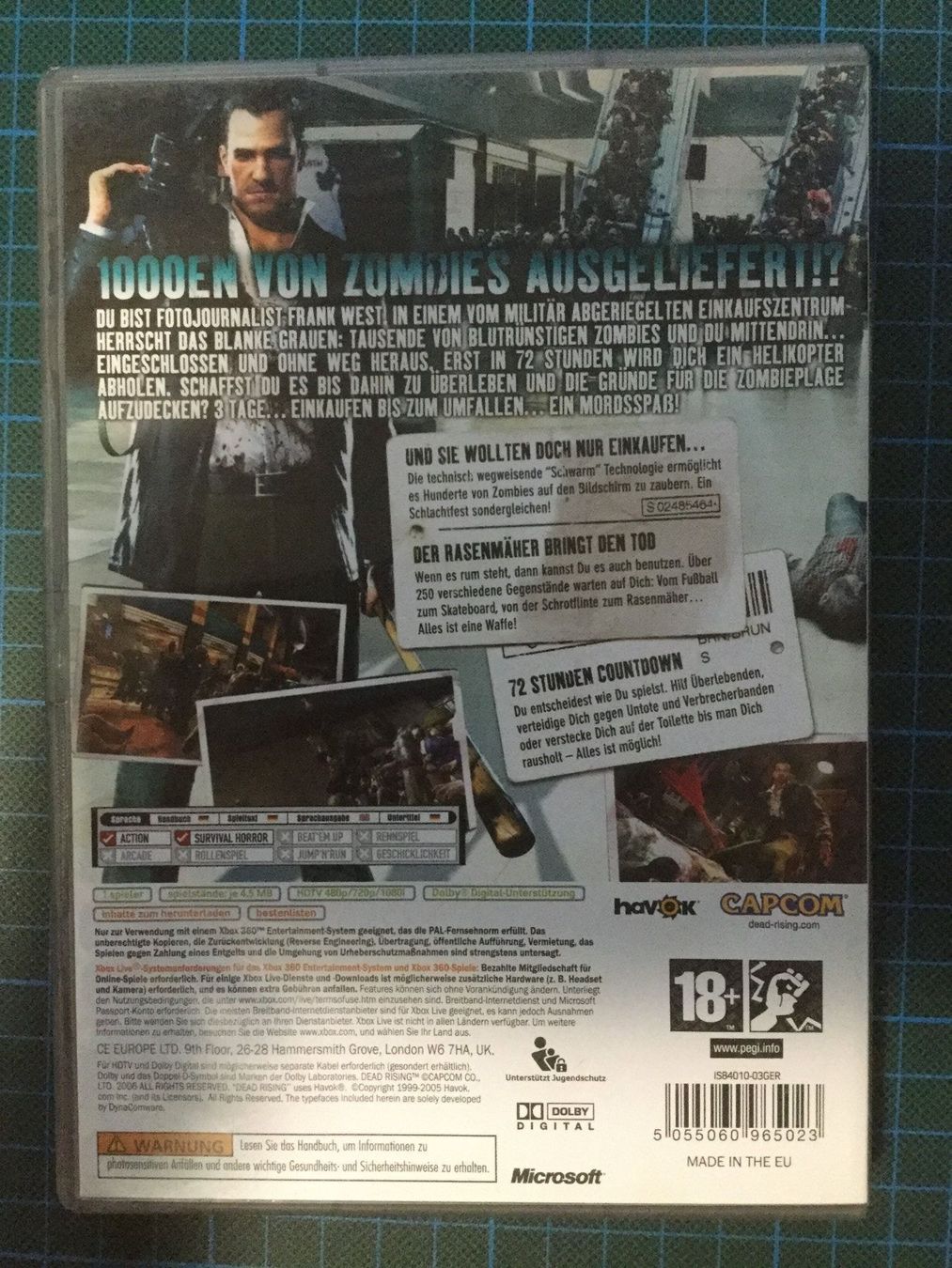 Microsoft Giochi: Deadrising XBOX 360 Spiel – Usato da Derendingen venduto da Gaston.J 4