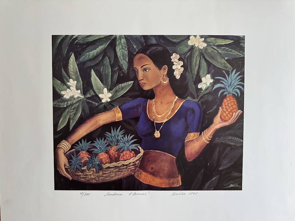 Grafica & Litografie: Lithographie originale signée - Mariko – Usato da Nyon venduto da Dwight_Schrute