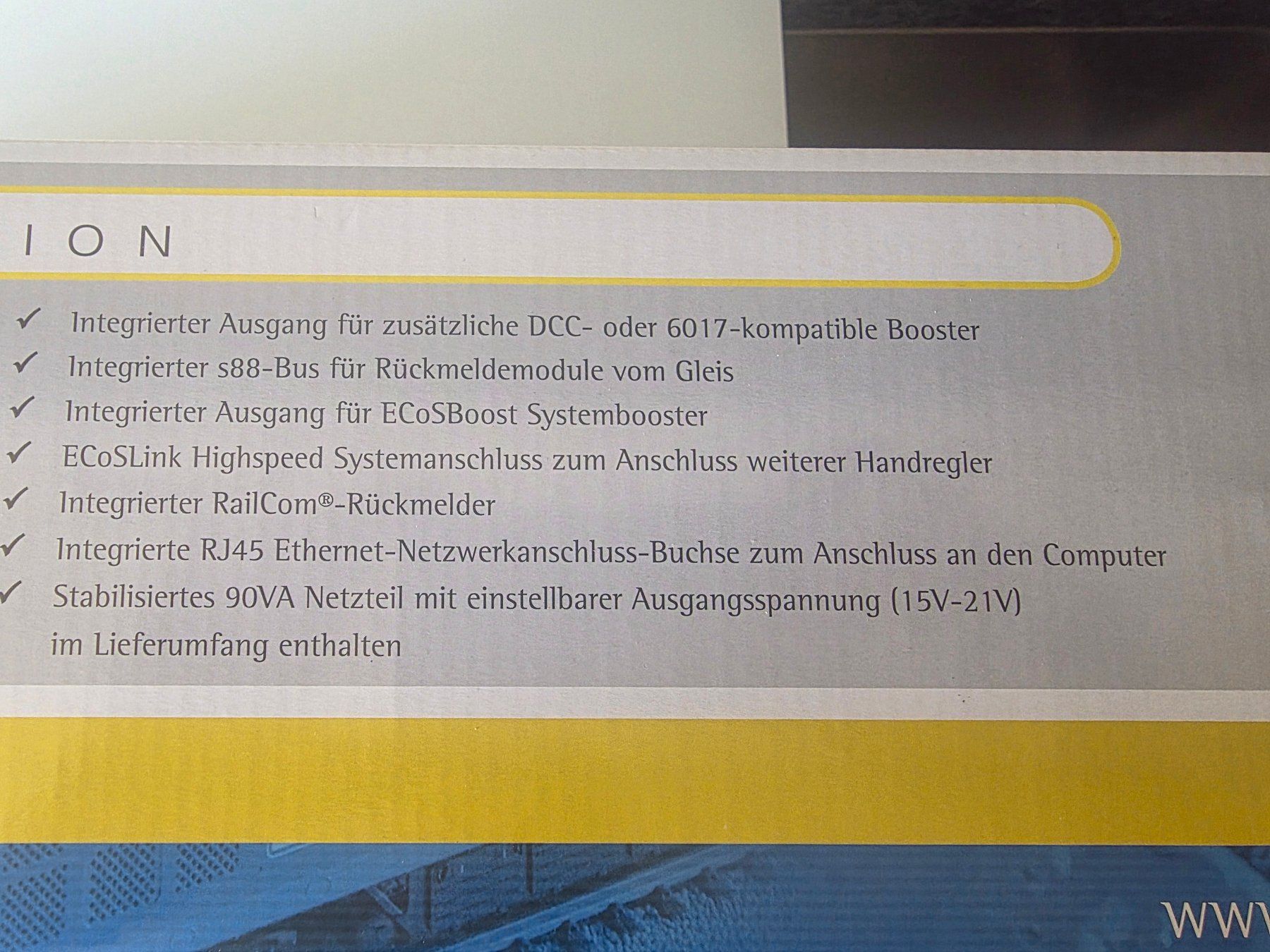 Esu Modellini di ferrovie: ESU ECoS 2 Command Station/Steuergerät – Usato da Seuzach venduto da Loeckeli01 5