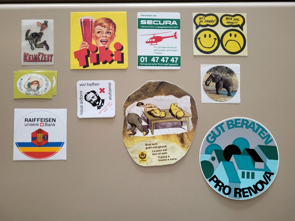 Abziehbilder / Aufkleber / Sticker / Kleber - 50 Stück (Gebraucht) in ...