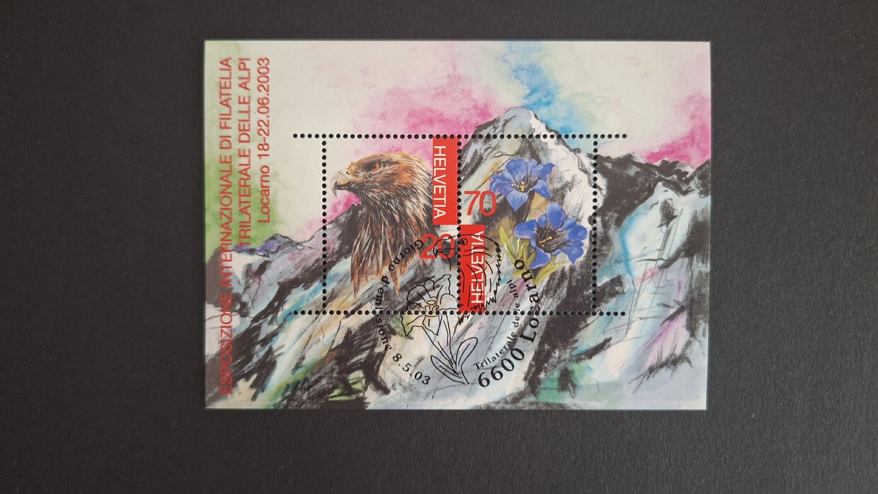 Alle Briefmarken: 2003,Nr.1087,Blockausgabe,gest.+ ungest. – Neu (gemäss Beschreibung) aus Pratteln von walti-6060 2