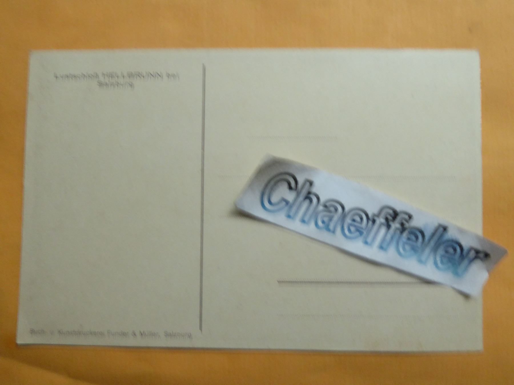Cartoline postali: Lustschloss Hellbrunn bei Salzburg – Nuovo (secondo la descrizione) da Zürich venduto da Chaeffeler 1