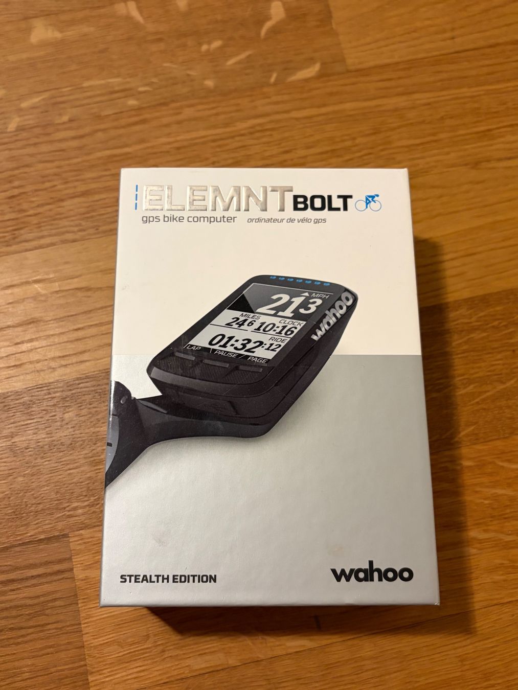 GPS & Appareils de mesure: Wahoo ELEMNT BOLT GPS Velo Computer Stealth Edition – D'occasion à Baar par mar_cx6y 2