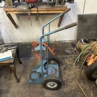 Autogen Flaschenwagen Ultrakompakt für kleine Flaschen