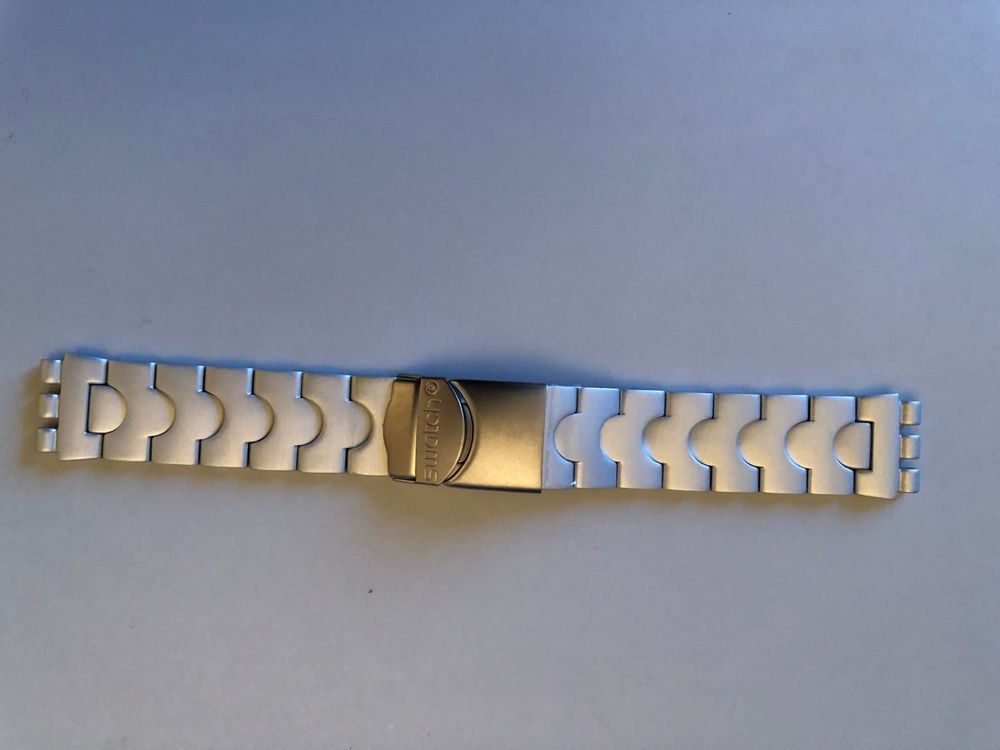 Swatch Uhren Armband IRONY 19mm aus Aluminium. Acheter sur Ricardo