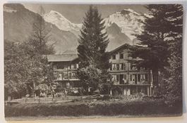 Gsteigwiler, Hotel-Pension Schönfels, gelaufen 1930