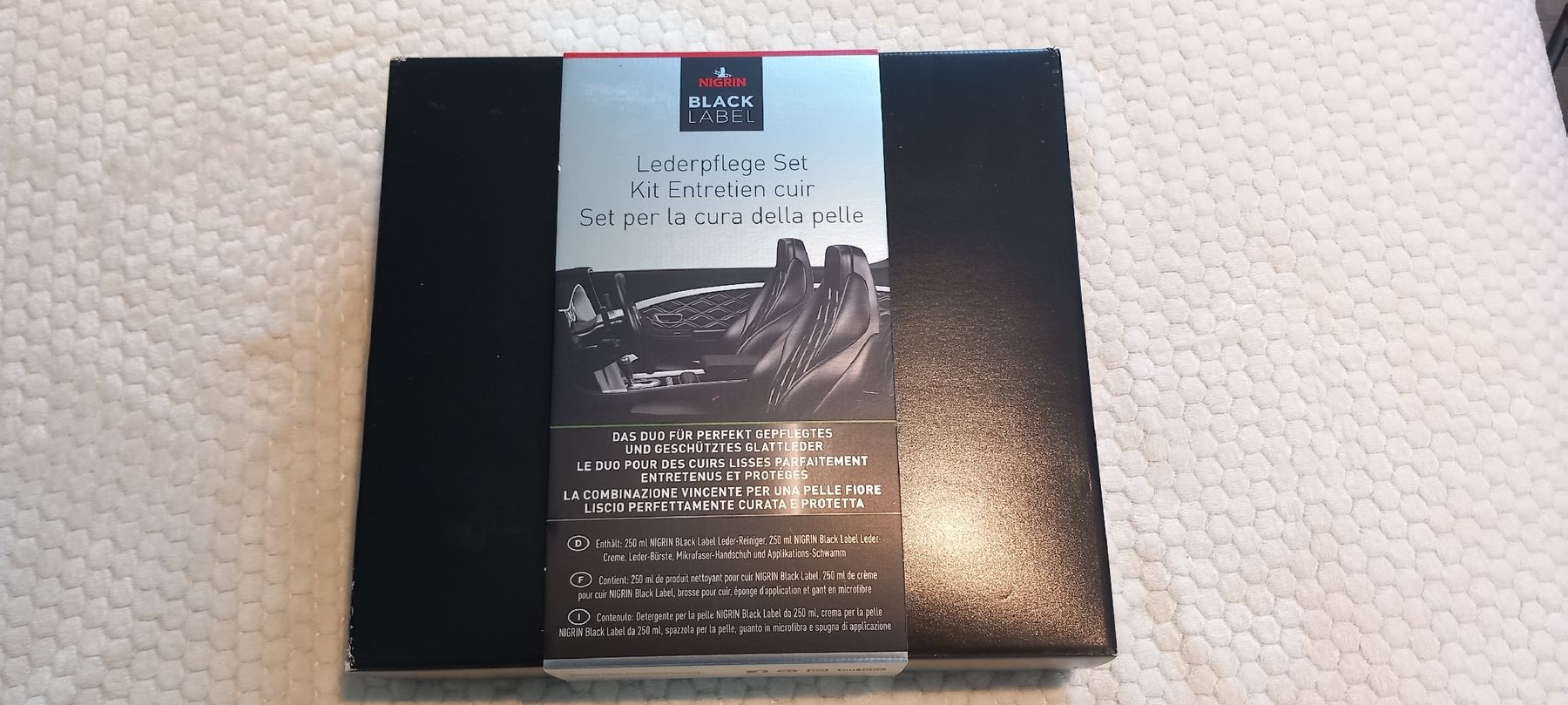 Pflegeprodukte: Lederpflege Set Nigrin Black Label – Neu (gemäss Beschreibung) aus Menzingen von anaconda69