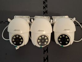 3x ANRAN P3 MAX — Caméra de sécurité IP — WiFi — NVG