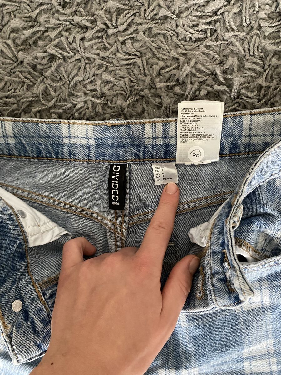 Jeans: Karierte Jeans – Nuovo (secondo la descrizione) da Winterthur venduto da m.tix 2
