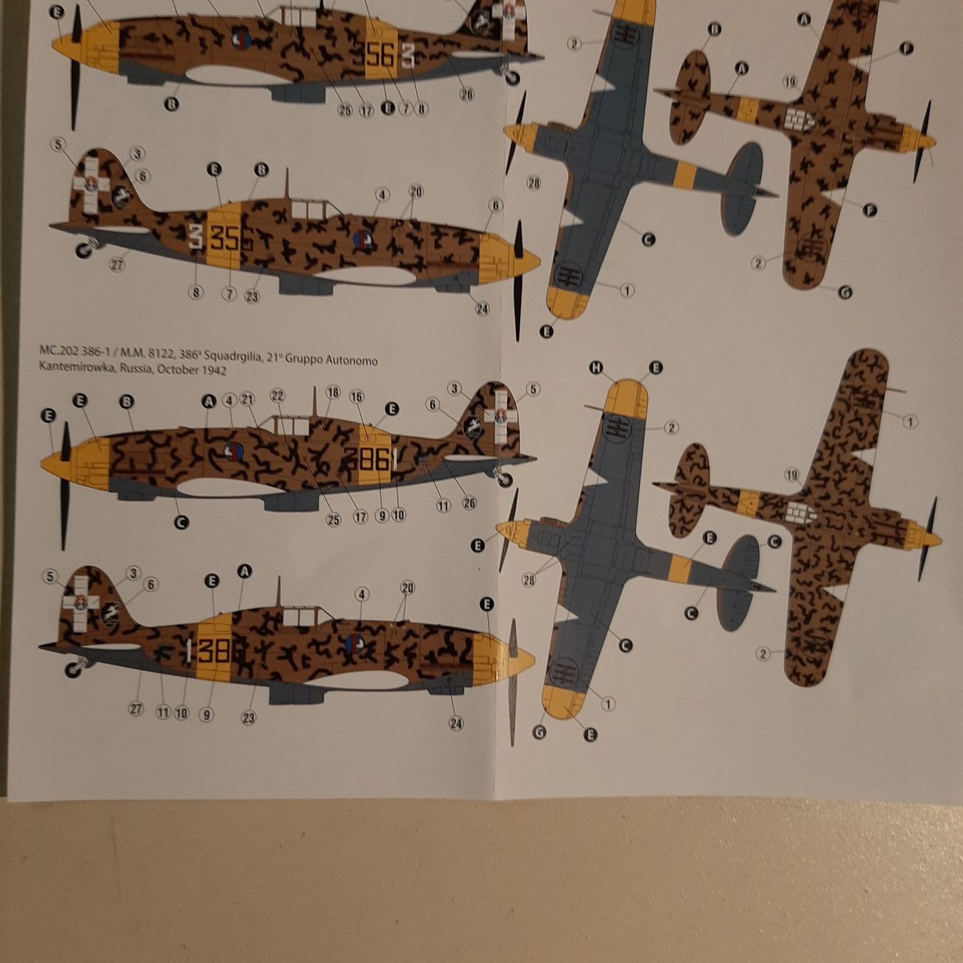 Kit di modellismo & Modellini statici: 3497 ... Macchi MC 202 Folgore ... Hobby 2000 72007 – Nuovo (secondo la descrizione) da Bonstetten venduto da Benibanny59 2