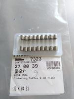 9x Schurter Sicherung 5 x 20 mm 6,3A NEU