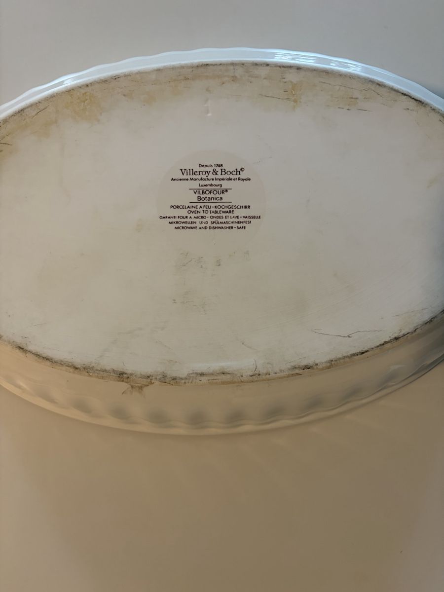 Villeroy & Boch Piatti di portata: Villeroy et Bosch plat – Usato da Poliez-Pittet venduto da dav_h8tl 2