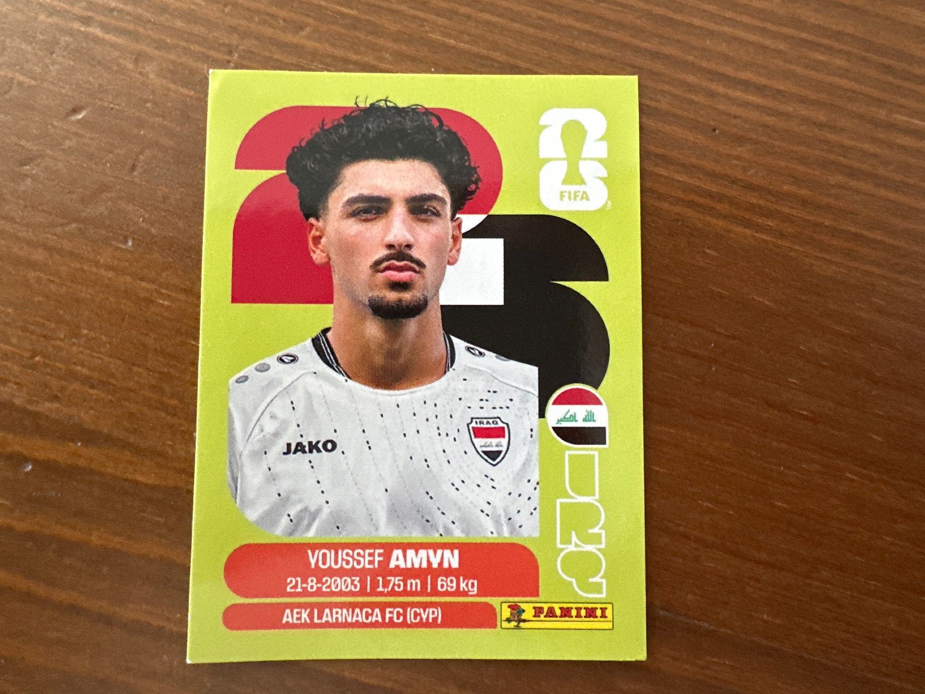Panini Carte collezionabili: Panini IRQ 14 FIFA World Cup 2026 – Nuovo e nell'imballaggio originale da Würenlos venduto da gtvlady_82