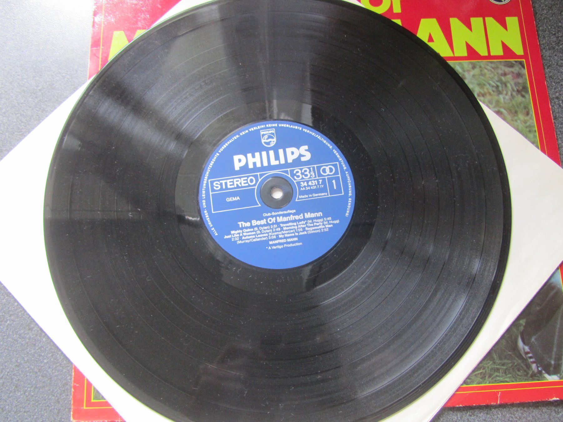 Schallplatten: the Best of MANFRED MANN – Gebraucht aus Seengen von mikelele 1