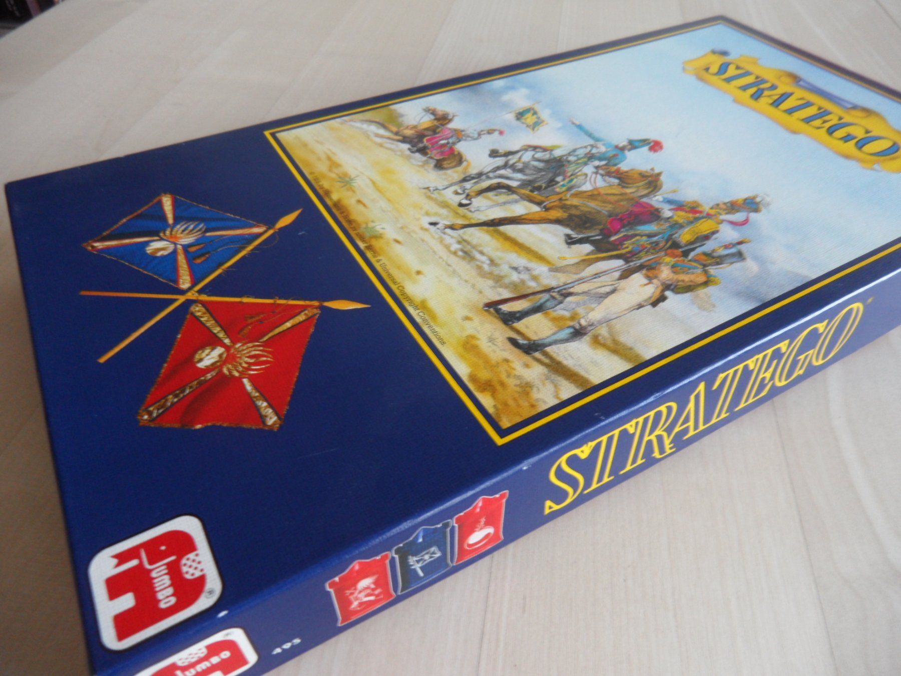 Jumbo Giochi: Stratego Klassiker - Vintage - Grosse Ausgabe – Usato da Bern venduto da Ono99 1