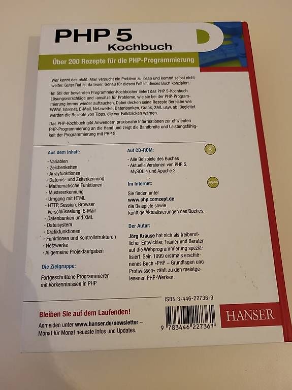 Livres: PHP 5 Kochbuch – D'occasion à Ernetschwil par Sbru 1