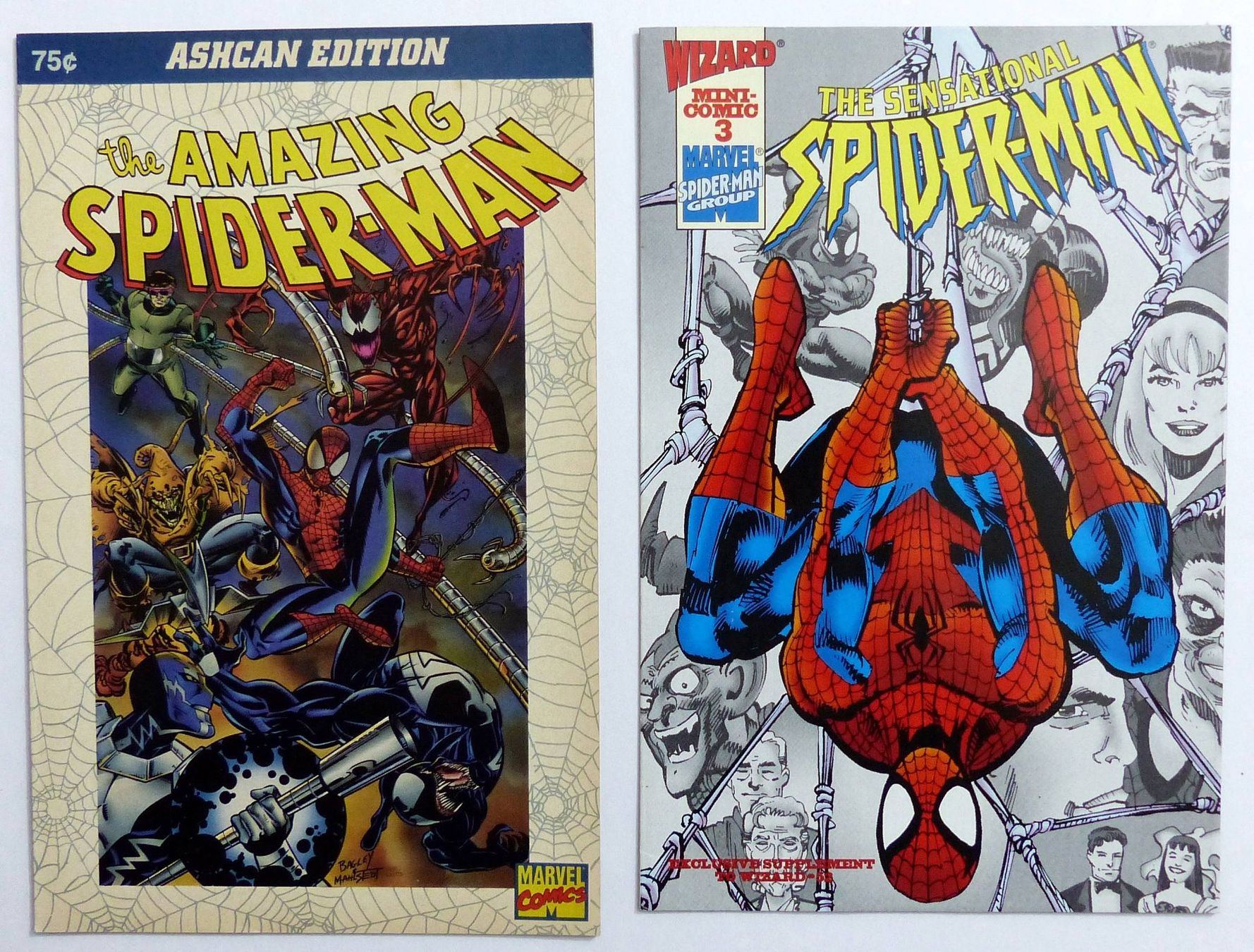 Fumetti: AMAZING SPIDER-MAN SET 2 ASHCAN EDITION MINI COMIC 1994/5 – Usato da Lugano venduto da YouWantUS