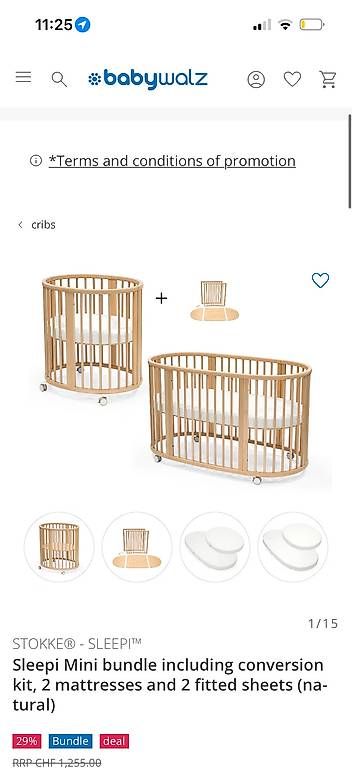 Lits: Lit pour bébé  – D'occasion à Les Genevez JU par mat_9kr6 4