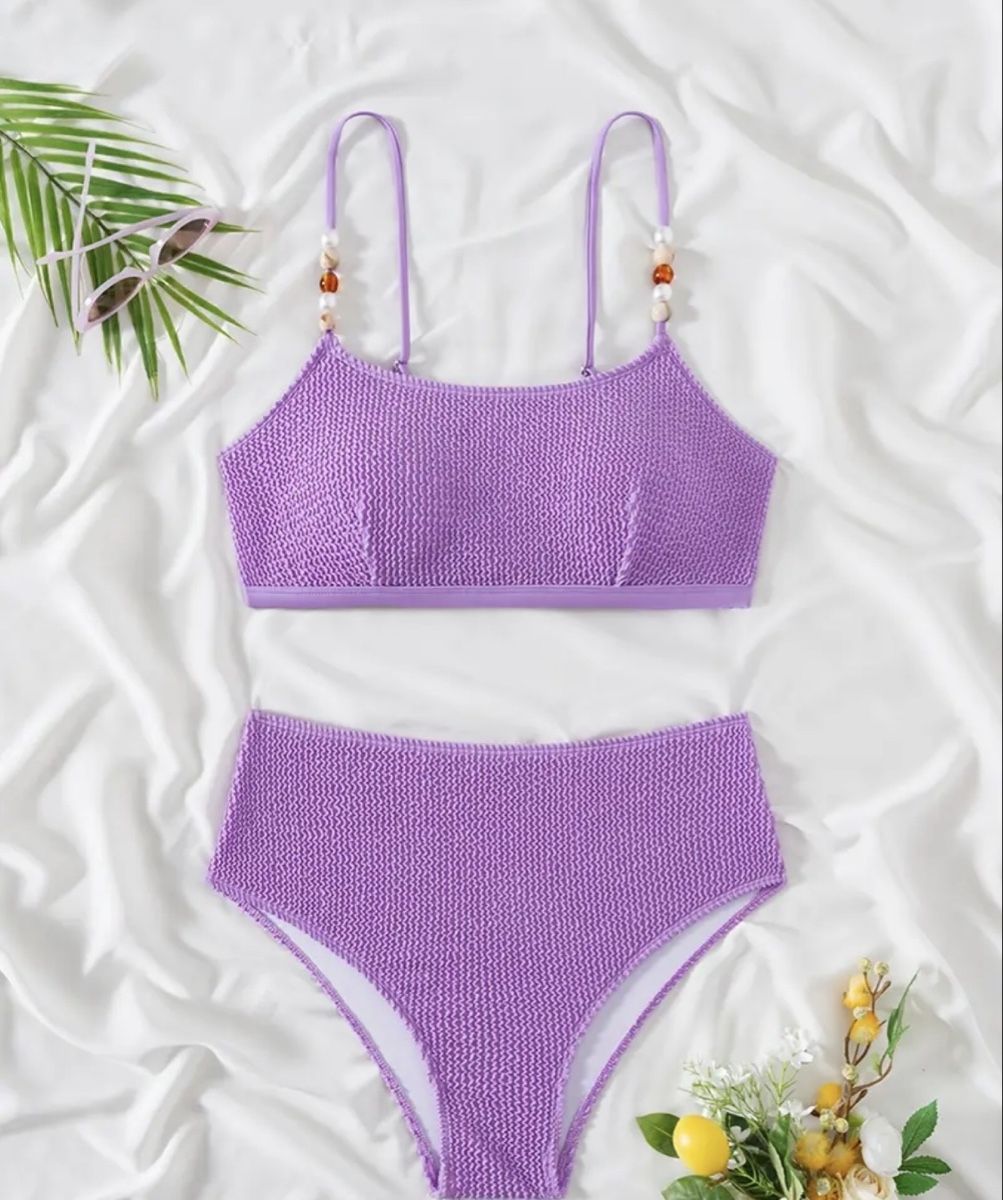 Badekleider & Bikinis: Bikini Lila High waist – Neu (gemäss Beschreibung) aus Luzern von Camille6003