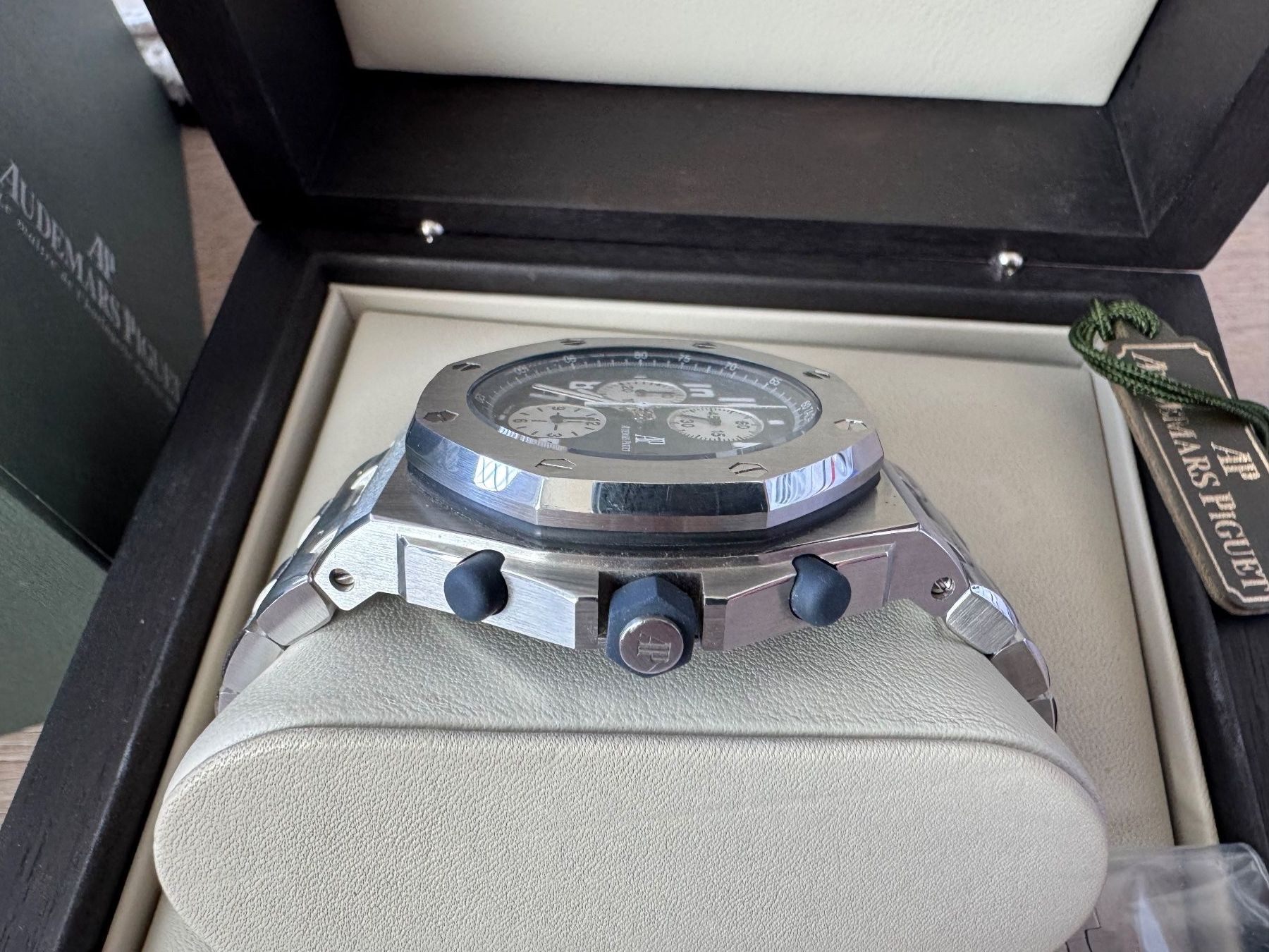 Audemars Piguet Orologi: Audemars Piguet Royal Oak Offshore Ref. 25721ST - BLAU – Usato da Wettswil venduto da ZmZmZ 6