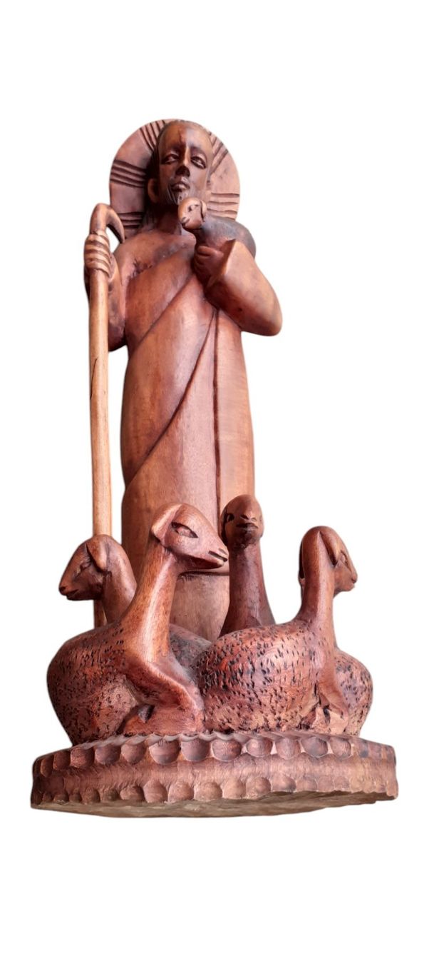 Skulpturen & Statuen: Krippenszene Hirte geschnitzte Skulptur – Gebraucht aus Mörschwil von antiksalon21 4