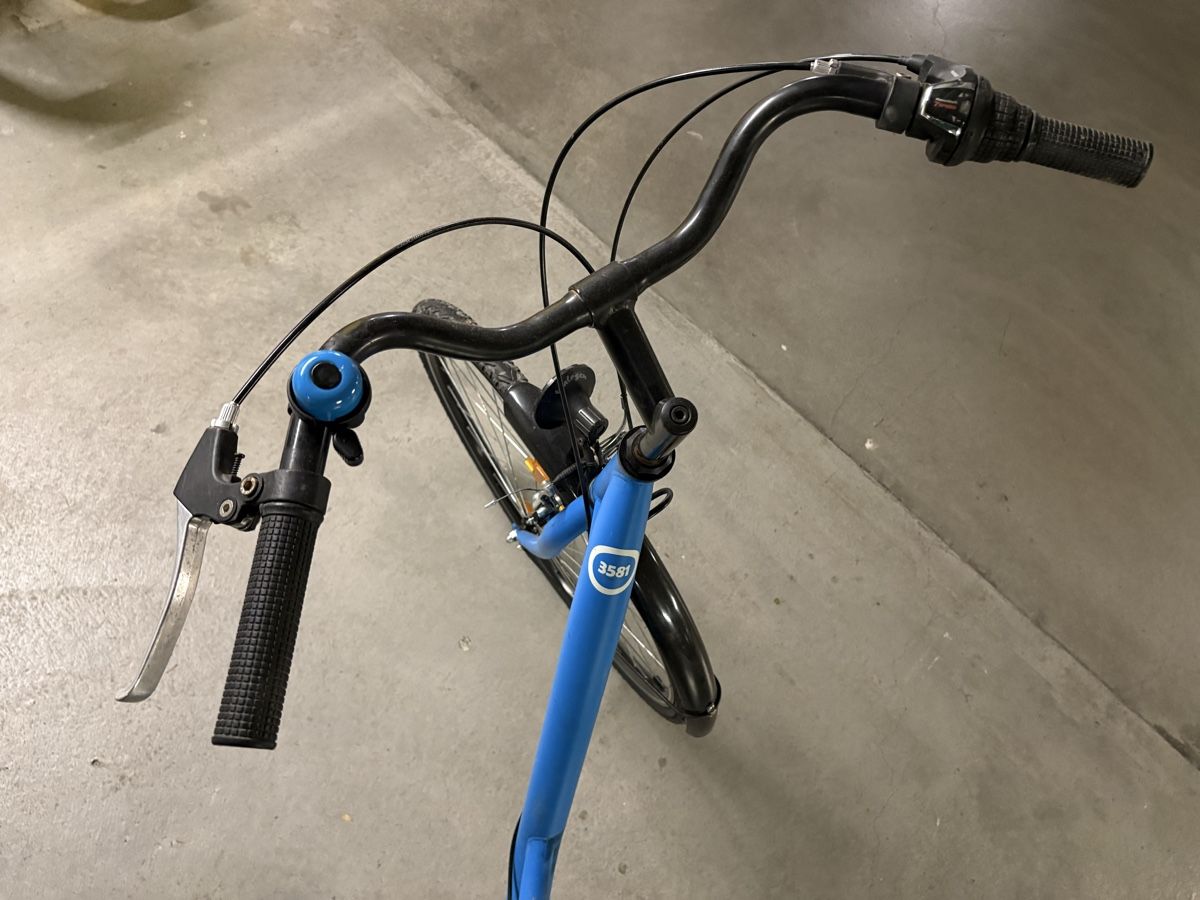 Velos: Blue city bike – Gebraucht aus Zürich von and_682d 1