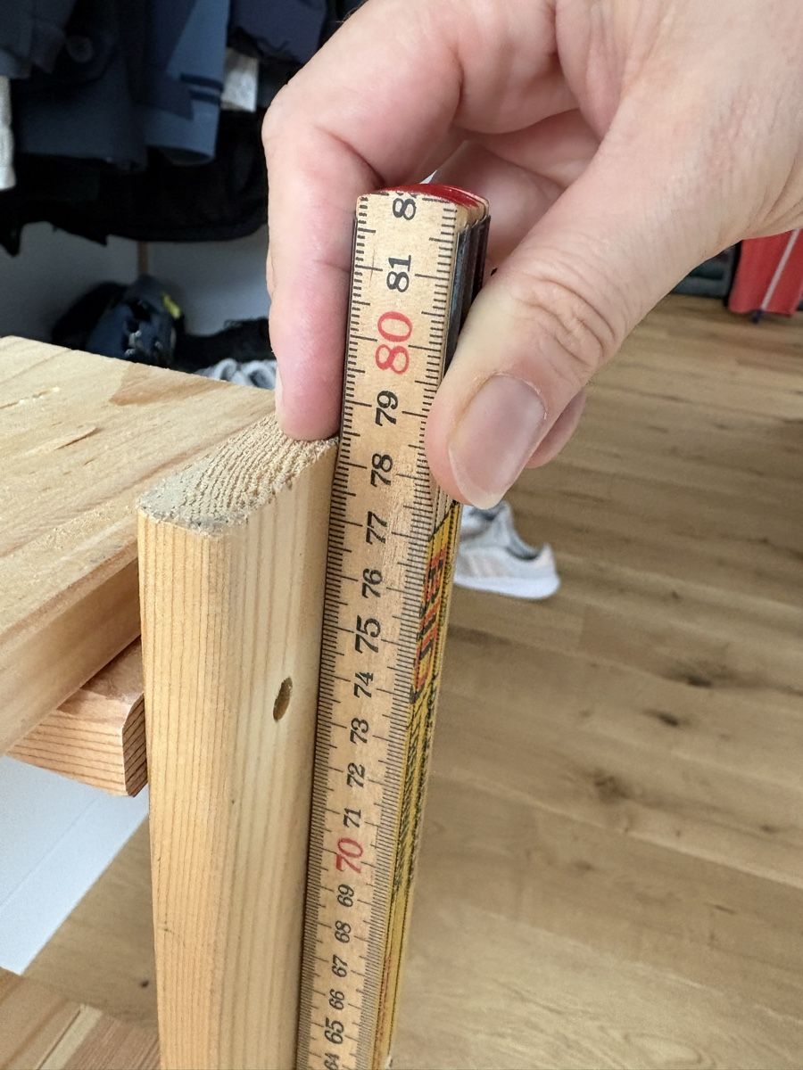 Ikea Scaffali: Regal aus Holz, 2 Ablagen – Usato da Othmarsingen venduto da Sandra-24 1